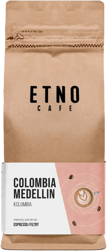 Etno Cafe Colombia Medellin coffee bag