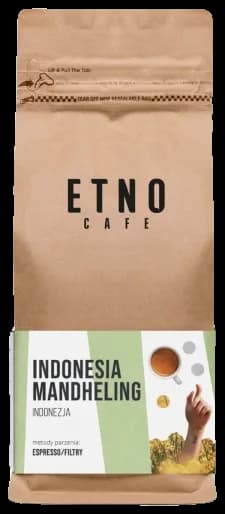Etno Cafe Indonesia Mandheling coffee bag