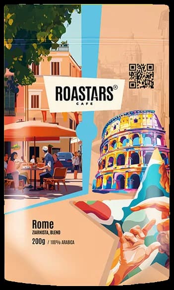 Roastars Cafe Rome coffee beans